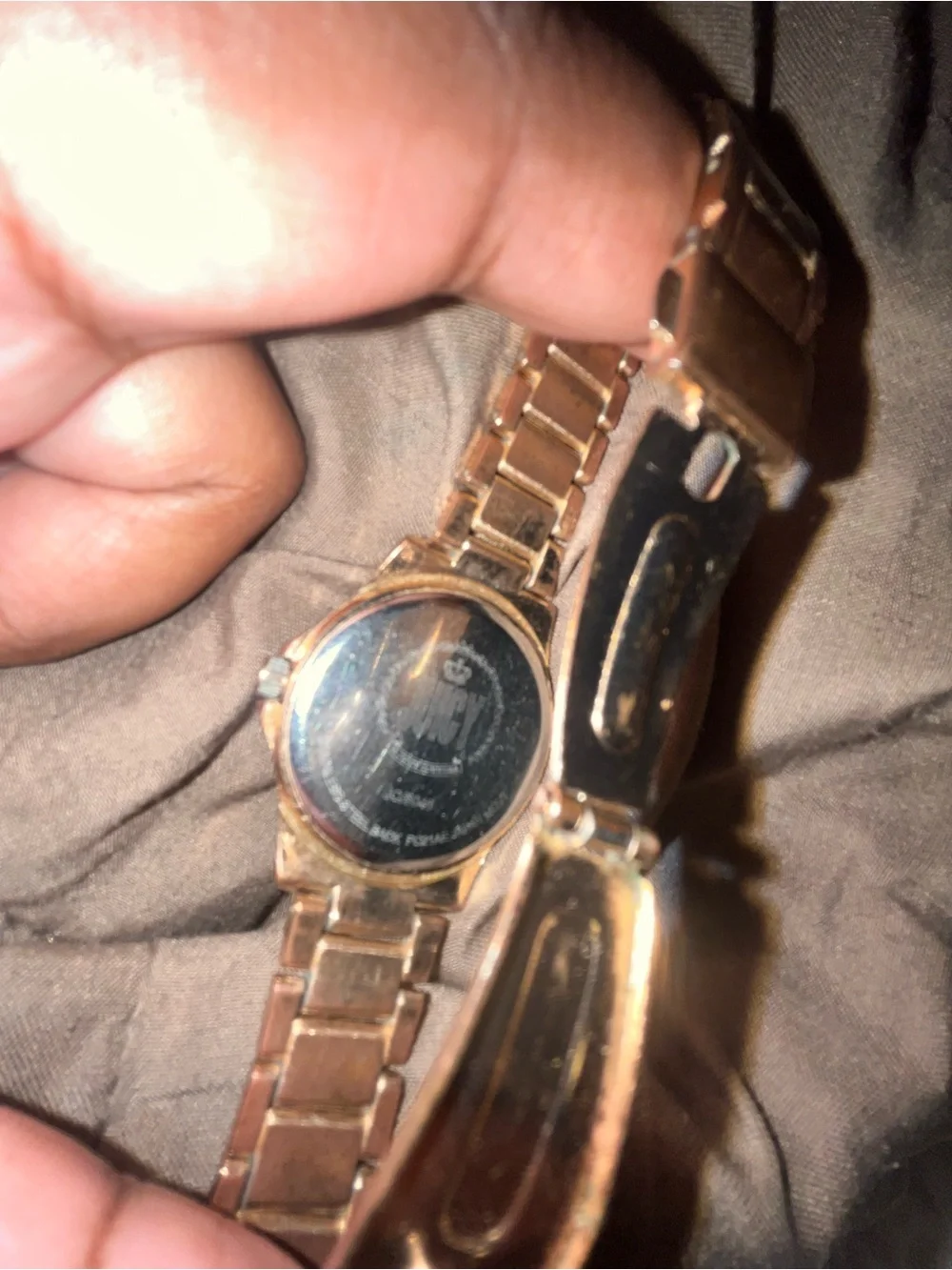 Juicy Couture Rose Gold Crystal Bezel Smartwatch